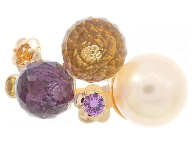 Anello Chanel Mademoiselle Pink Gold Band D'oro - vista 2
