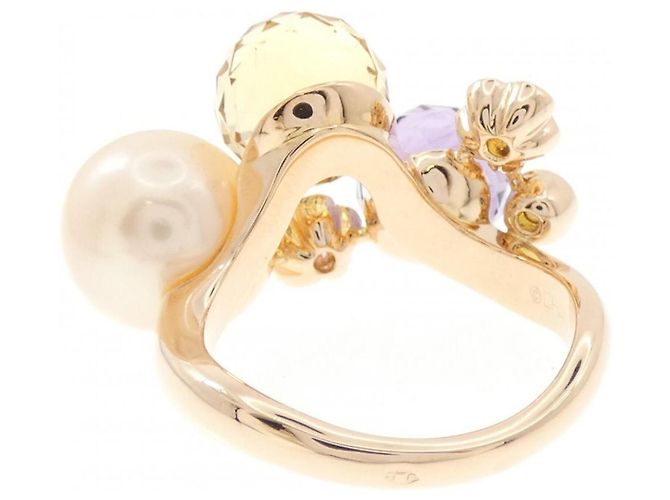 Anello Chanel Mademoiselle Pink Gold Band D'oro - vista 3