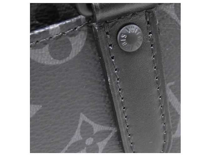 Louis Vuitton Monogram Eclipse Soft Trunk Briefcase Preto Monograma - vista 4