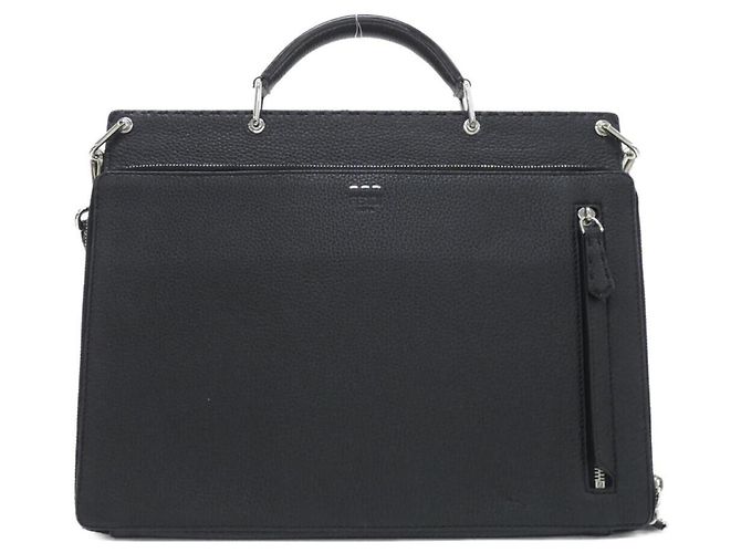Borsa Fendi SELLERIA 7VA462 SFR Nero - vista 2