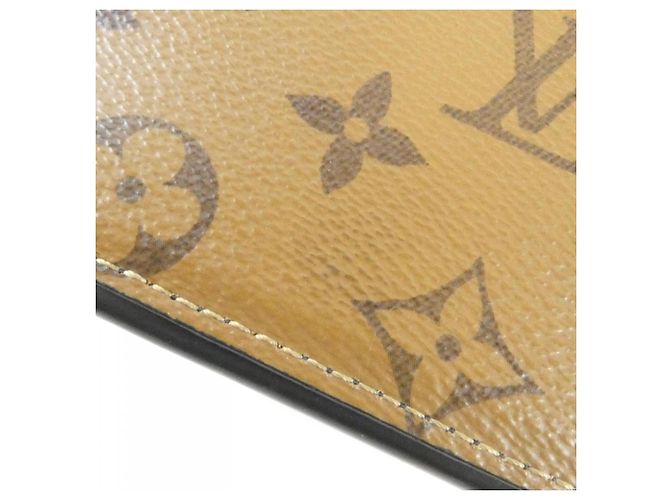 Borsa Louis Vuitton Monogram Reverse Bento Box PM Marrone Monogramma - vista 5