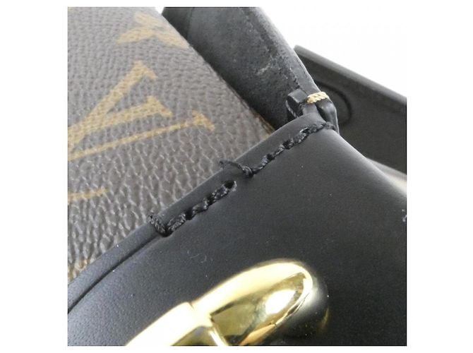 Borsa Louis Vuitton Monogram Reverse Bento Box PM Marrone Monogramma - vista 6