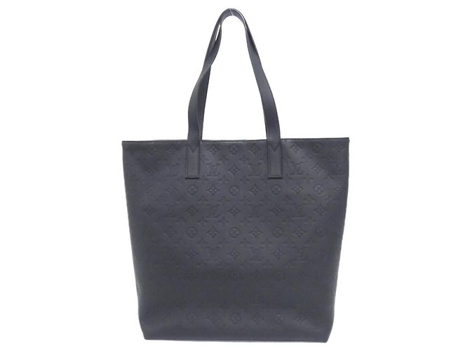Borsa Tote Louis Vuitton Monogram Shadow Excursion Nero Monogramma - vista 2
