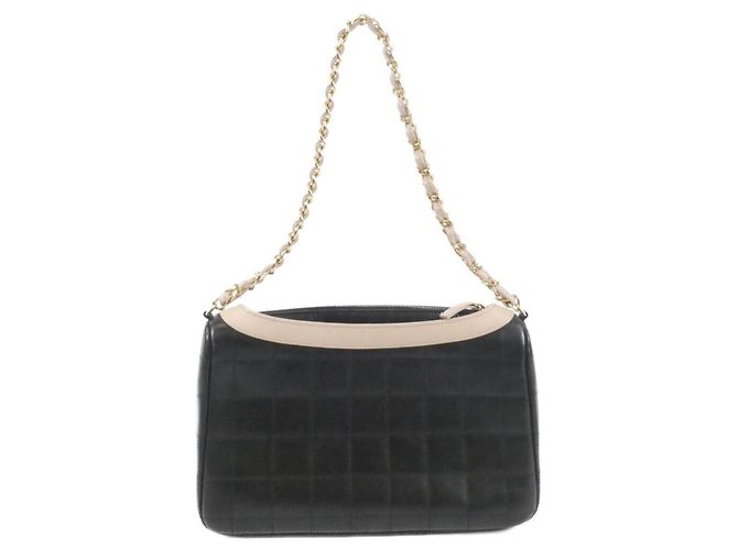 Borsa a tracolla Chanel 17540 Nero Rosa - vista 2