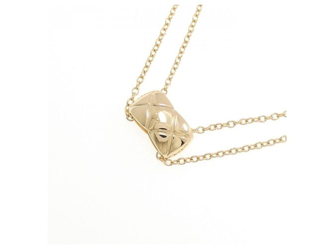 Collar Chanel Coco Crush Dorado - vista 3