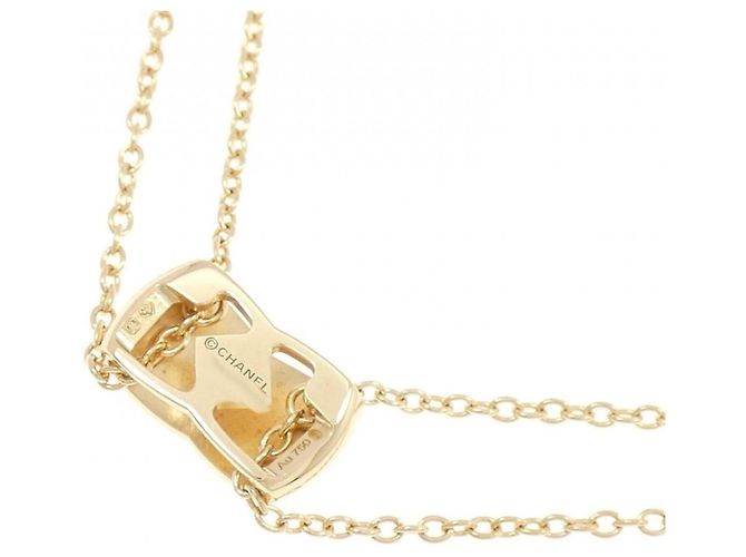Collar Chanel Coco Crush Dorado - vista 4