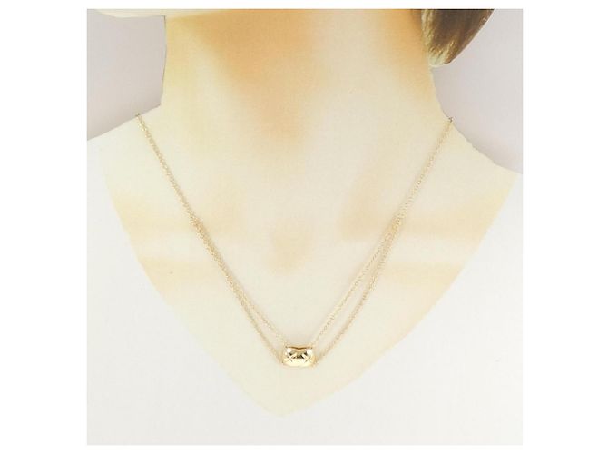 Collar Chanel Coco Crush Dorado - vista 6