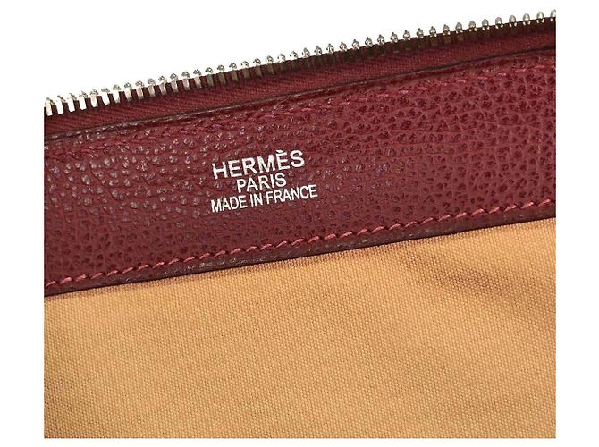 Hermès Hermes Paris-Bombay Vache Liegee 50 Bordò - vista 4