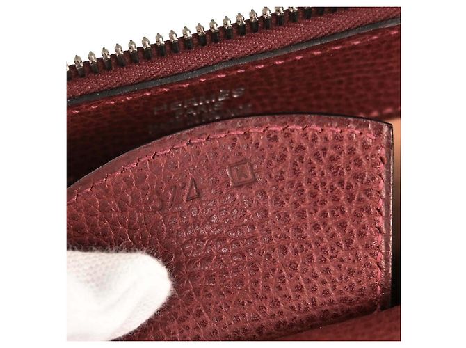 Hermès Hermes Paris-Bombay Vache Liegee 50 Bordò - vista 5