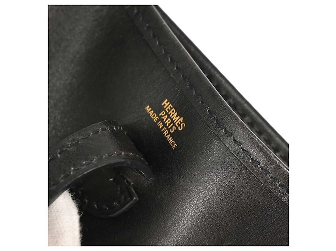 Hermès Hermes Long Strap Evelyne Box Calf TPM Schwarz - Ansicht 4