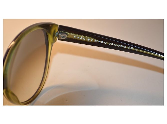 Marc by Marc Jacobs Sonnenbrille Braun Grün - Ansicht 6