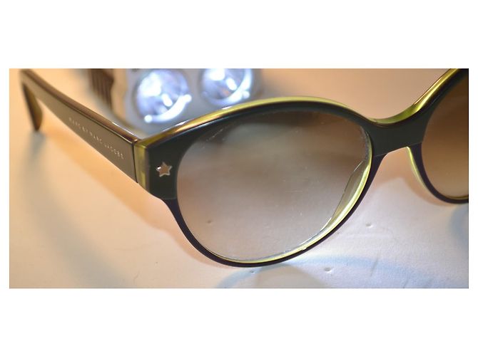 Marc by Marc Jacobs Sonnenbrille Braun Grün - Ansicht 8