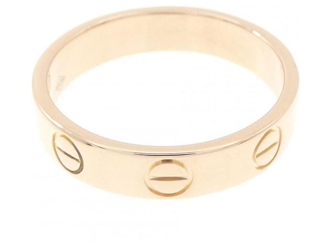 Anello Cartier Mini Love in oro rosa 18K - vista 2