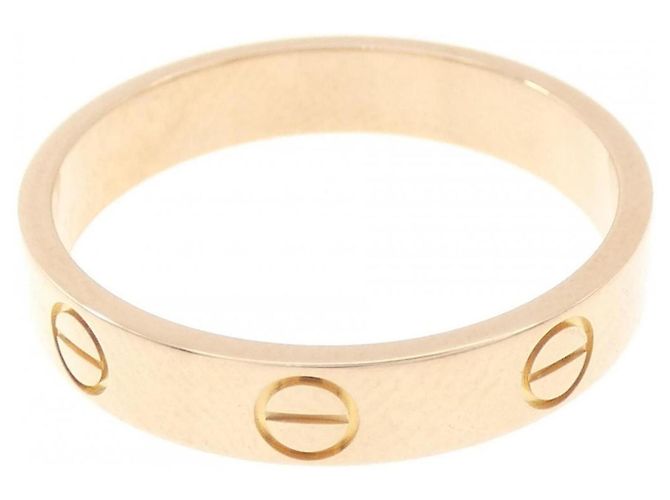 Anello Mini Love Cartier in oro rosa - vista 2