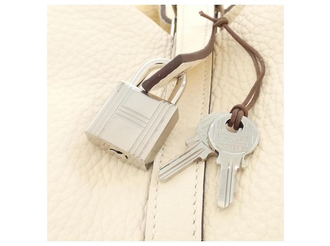Hermès Borsa Hermes Picotin Lock PM Bianco - vista 3