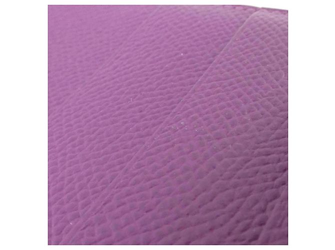 Hermès Cartera Hermes Bearn Soufflé Verso Púrpura - vista 9
