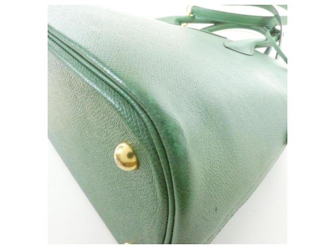 Hermès Borsa a mano Hermes Bolide 35cm in Verde - vista 3