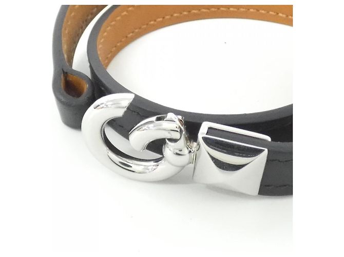 Hermès Bracciale Hermes Medor XO Nero - vista 6