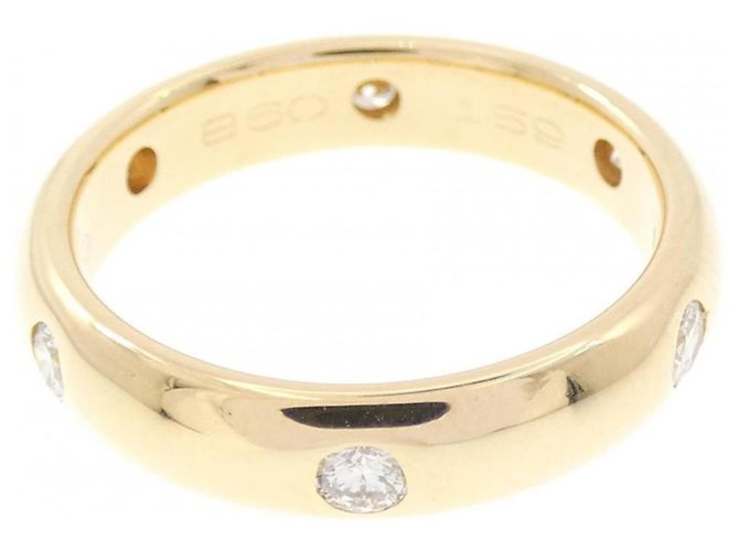 Anello Cartier Stella in oro giallo - vista 2