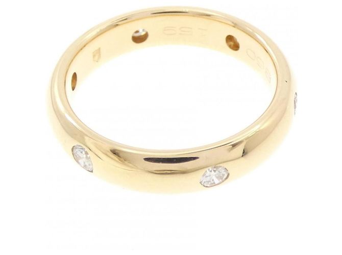 Anello Cartier Stella in oro giallo - vista 3