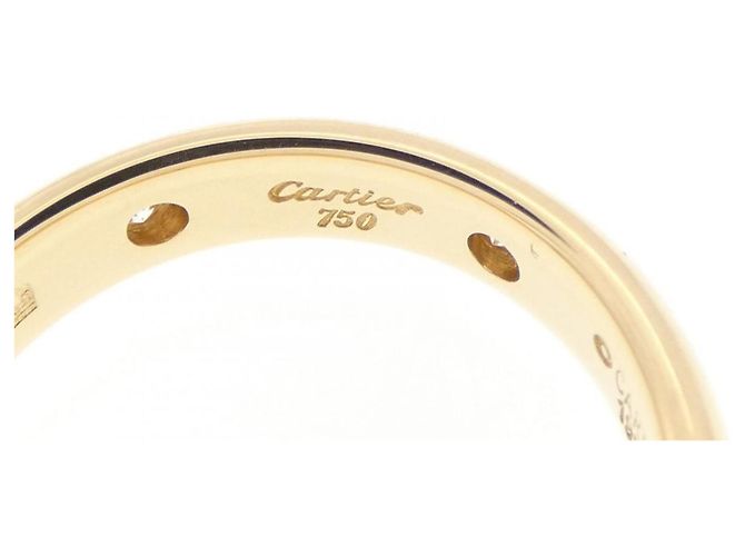 Anello Cartier Stella in oro giallo - vista 4