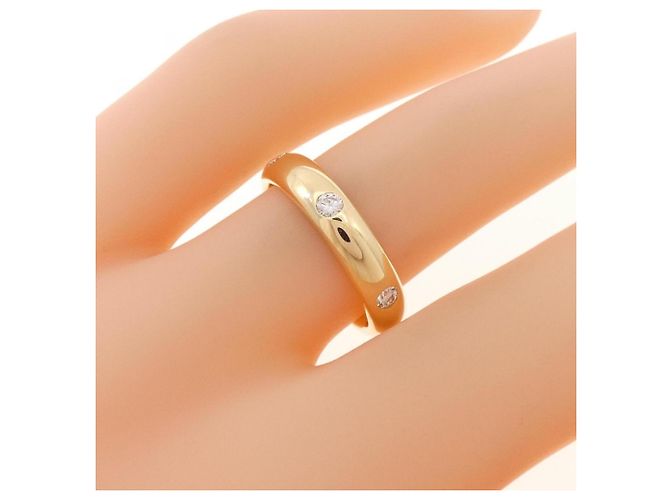 Anello Cartier Stella in oro giallo - vista 5