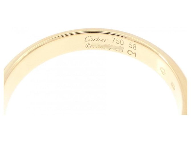 Cartier Ehering aus 18K Gelbgold - Ansicht 3
