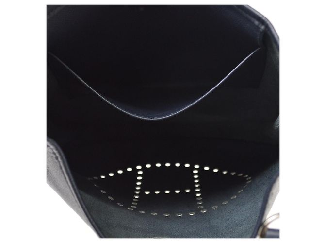 Hermès Borsa Hermes Evelyne Gen I Epsom PM Blu navy - vista 3