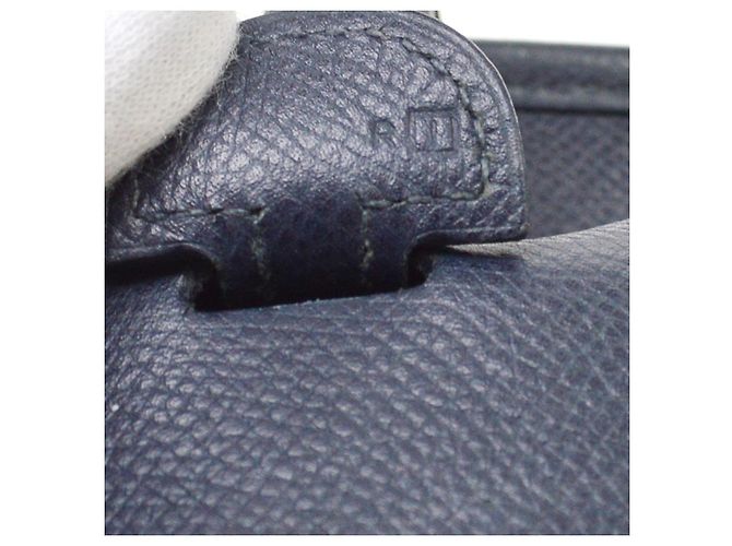 Hermès Borsa Hermes Evelyne Gen I Epsom PM Blu navy - vista 5