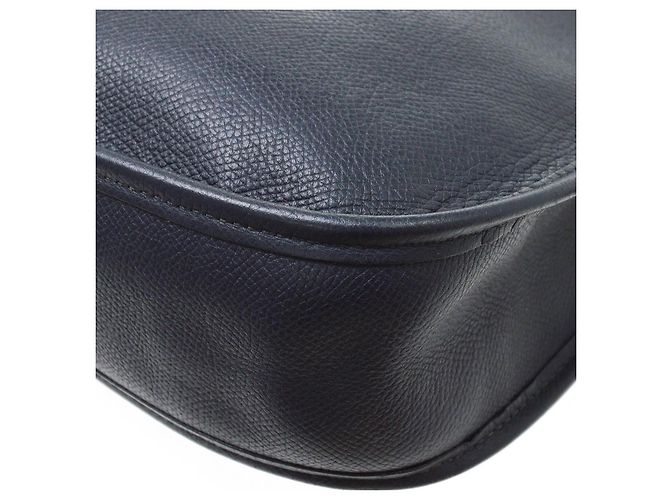 Hermès Borsa Hermes Evelyne Gen I Epsom PM Blu navy - vista 7