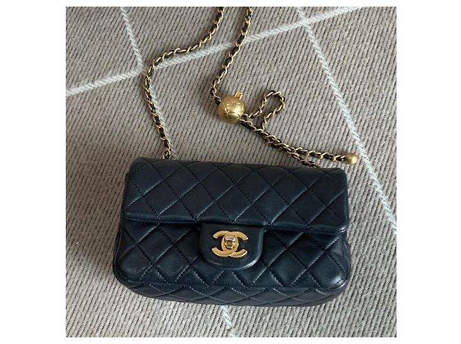 Chanel cf 大mini Nero - vista 3