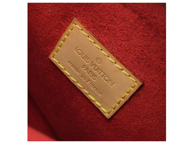 Louis Vuitton Croissant Monogram Canvas MM Marrone - vista 4