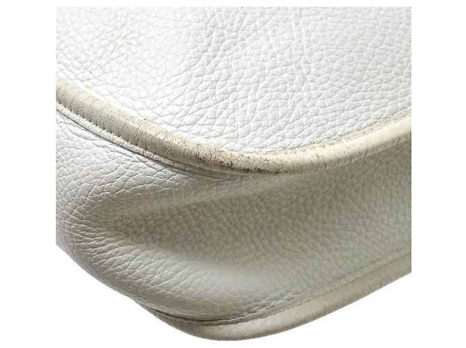 Hermès Borsa Hermes Evelyne Gen I Clemence PM Bianco - vista 6