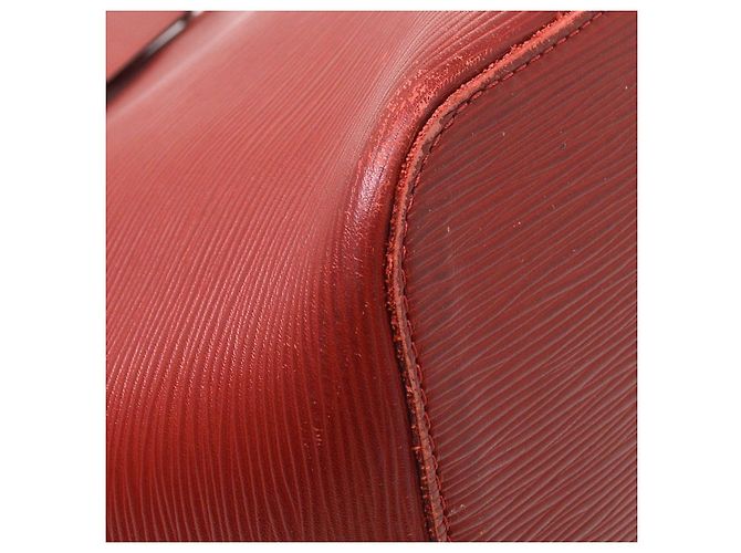 Bolso Tote Louis Vuitton Neverfull Epi Leather MM Roja - vista 7