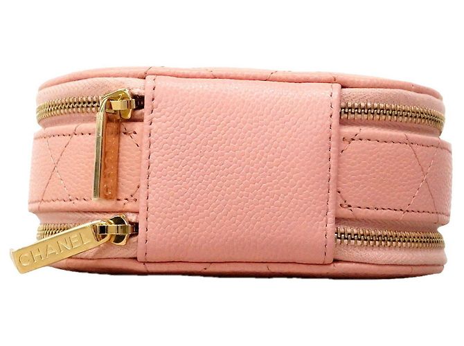 Borsa a tracolla con catena Chanel Matelassé Rosa - vista 3