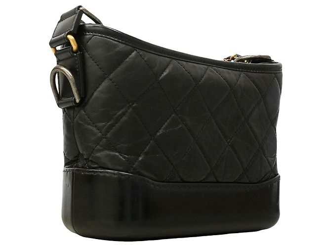 Borsa a tracolla Chanel Gabrielle Nero - vista 2