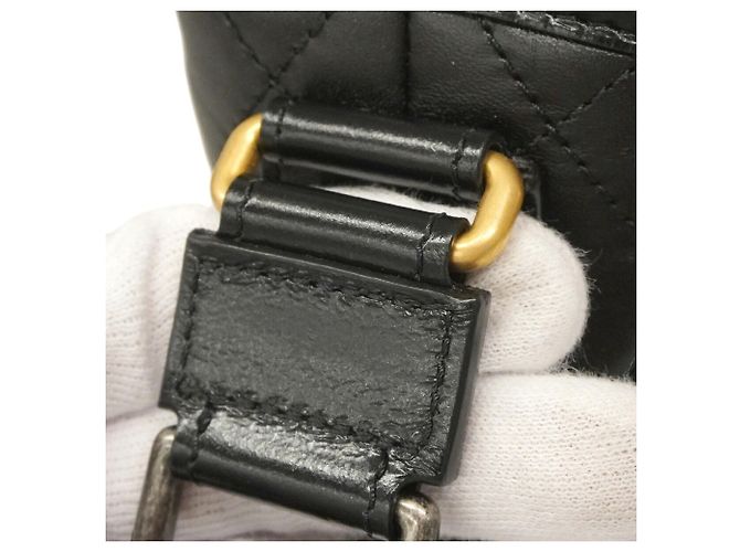 Borsa a tracolla Chanel Gabrielle Nero - vista 8