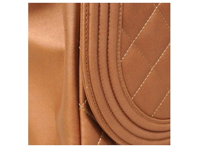 Borsa Chanel Boy in Pink Beige - vista 5