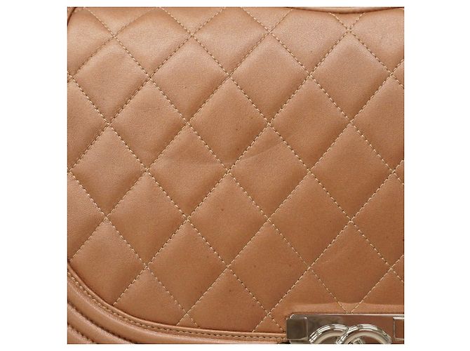 Borsa Chanel Boy in Pink Beige - vista 9