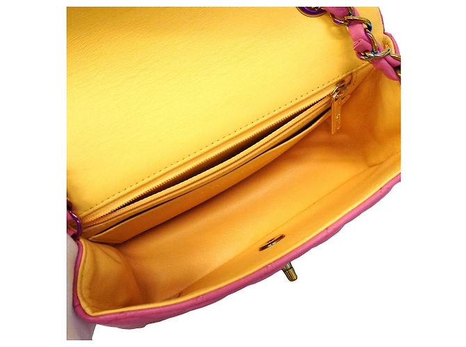 Borsa a tracolla Chanel Matelassé Rosa - vista 4