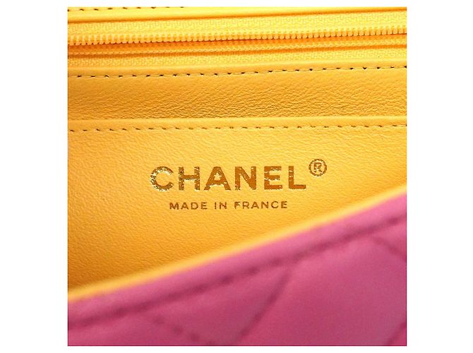 Borsa a tracolla Chanel Matelassé Rosa - vista 5
