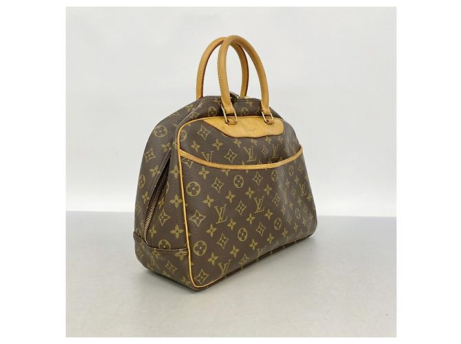 Borsa Louis Vuitton Monogram Deauville Marrone - vista 2