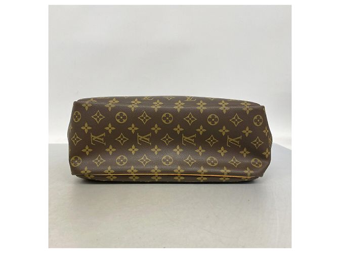 Borsa Louis Vuitton Monogram Deauville Marrone - vista 3
