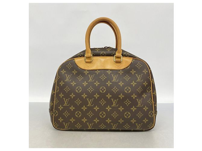 Borsa Louis Vuitton Monogram Deauville Marrone - vista 9
