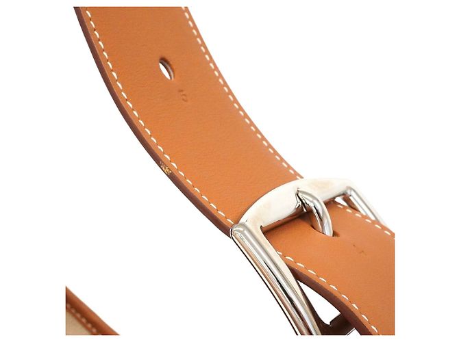 Hermès Borsa a tracolla Hermes Arson Toile H D'oro - vista 6