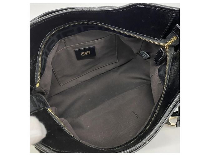 Fendi Zucca Nylon Canvas Tote Bag in Schwarz - Ansicht 4