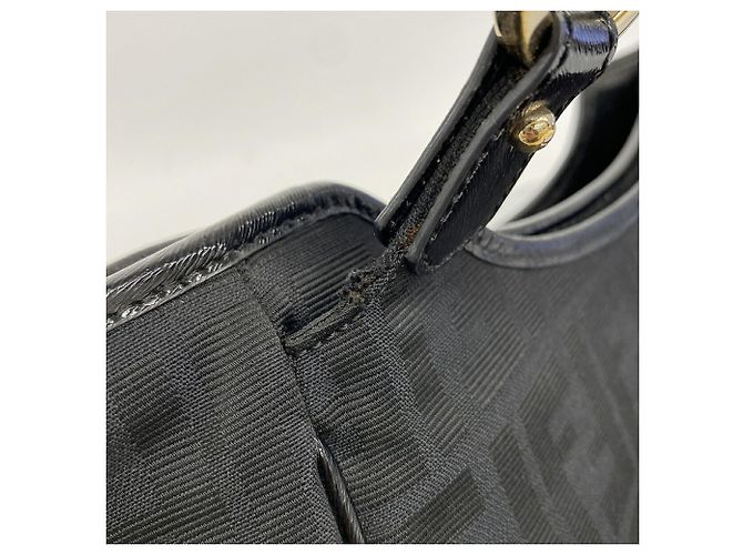 Fendi Zucca Nylon Canvas Tote Bag in Schwarz - Ansicht 6