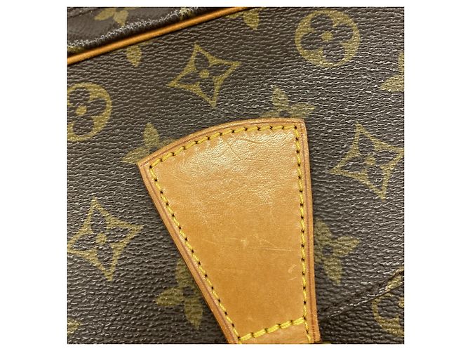 Borsa a tracolla Louis Vuitton Monogram Jeune Fille GM Marrone - vista 9