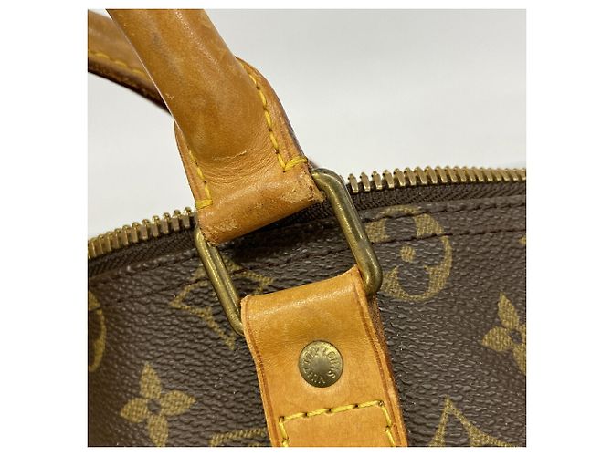 Borsa Boston Louis Vuitton Monogram Keepall 45 Marrone - vista 10