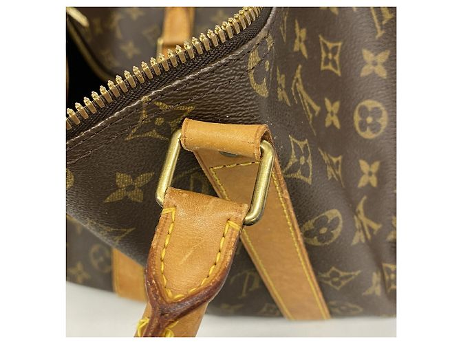 Borsa Boston Louis Vuitton Monogram Keepall 45 Marrone - vista 11